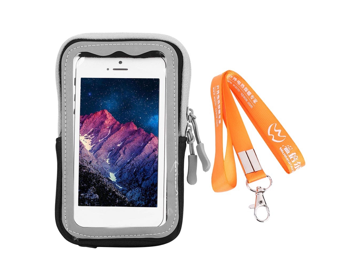 Bolsa De Aquecimento Elétrica Para Celular, Compatível Com Iphone, Para Uso Esportivo Em Corrida, Com Suporte De Braço (preta)
