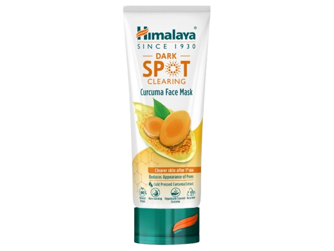 Máscara facial antimanchas escuras Cúrcuma 75 ml Himalaya