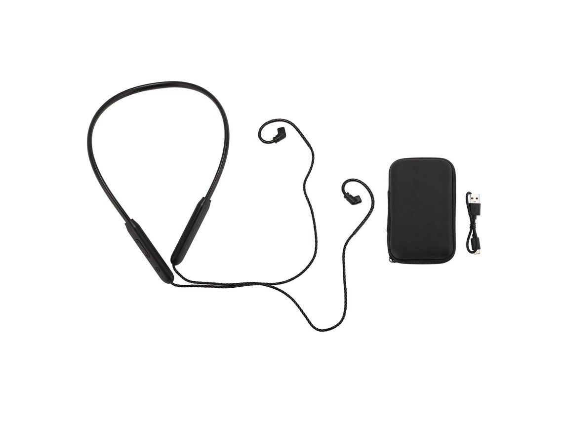 Wireless Bluetooth Headset Cable Adapter With Microphone And Remote Control For 0.78mm Kz 2-pin Qdc Connector