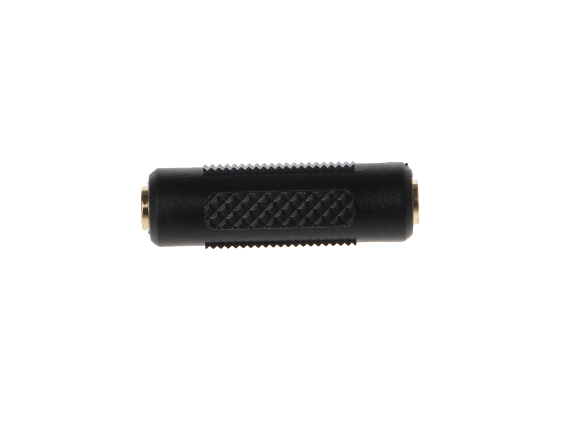 Adaptador Conversor Extensor de Áudio Estéreo 3,5 Mm Fêmea para 1/8" Aux AQUAFORGE