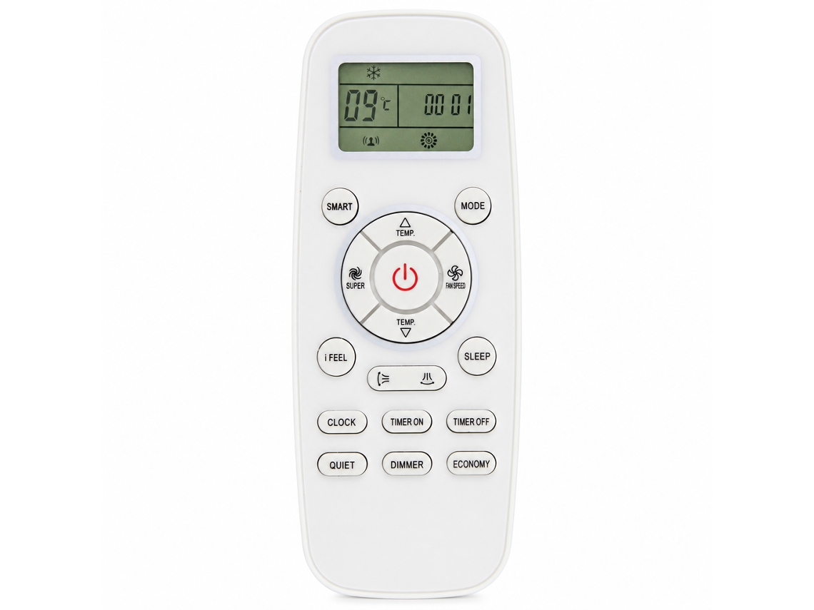 Comando À Distância Para Ar Condicionado Compatível Com York E Hisense Dg11l1-03_zhd