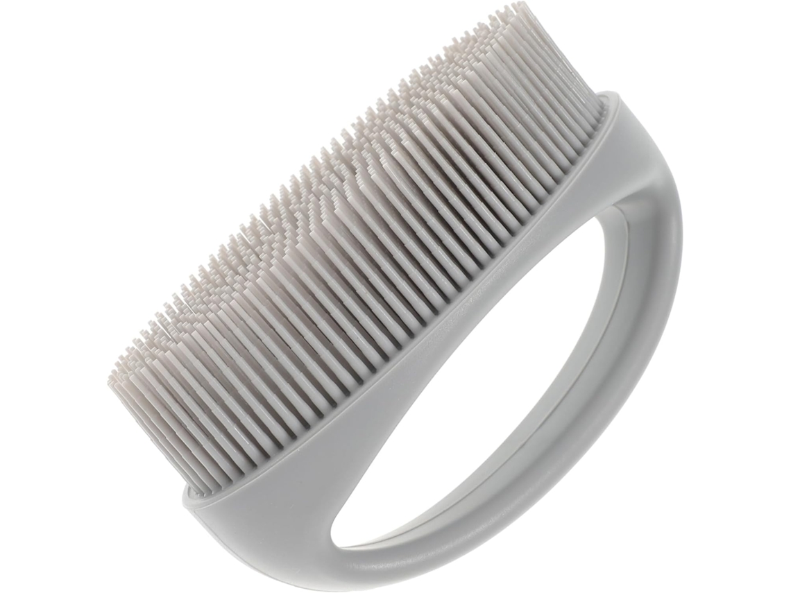 Escova De Silicone Esfoliante Para O Corpo, Portátil E Leve, Escova De Banho Macia