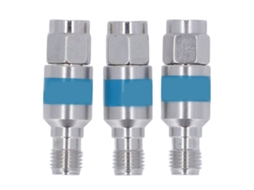 Yuru 3 Pcs Bloco Dc Coaxial Rf 2w Atenuador Sma Macho para Fêmea Aço Inoxidável 2db 50ω Dc a 6.0 Ghz