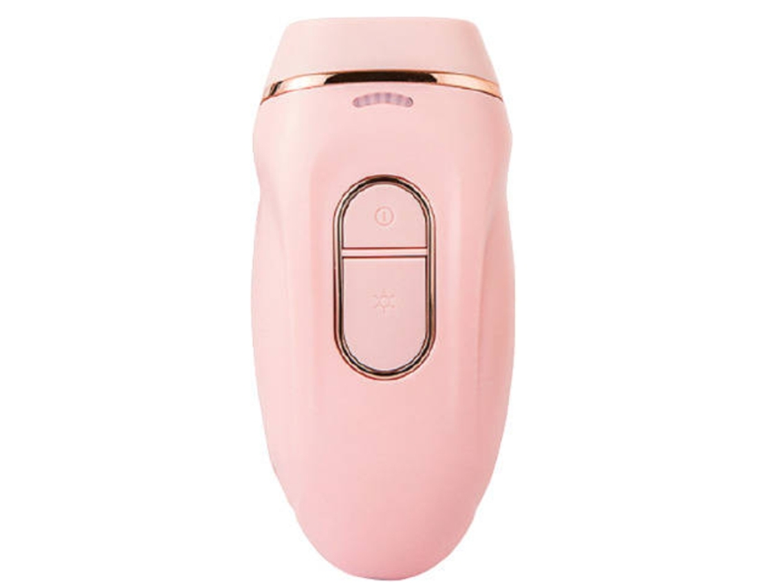 Depilador Portátil Depilador de Luz Pulsada com 5 Níveis de Intensidade de Luzcor de Rosa AUJEZON