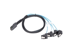 Aetheria cabo Mini Sas 36pin Sff 8087 para 4 Sata 12gbps Alta Velocidade Desempenho Estável