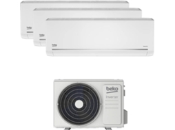 Ar Condicionado BEKO BGMPO 271/BGMPI 090+BGMPI 120 (18+18+24 m² - 9000+9000+12000 BTU - Branco)
