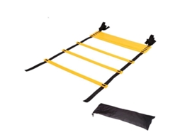 2026rebe-escalera De Entrenamiento Con Cuerda Nylon Pp Ajustable 4m 8 Escaleras Para Practicar Footwork Y Velocidad