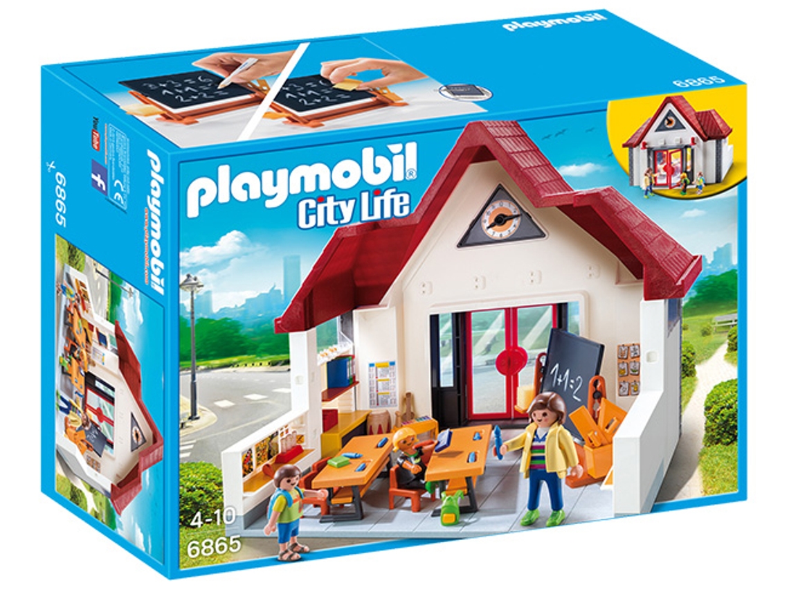 PLAYMOBIL City Life: Escola 6865 (Idade mínima: 4)