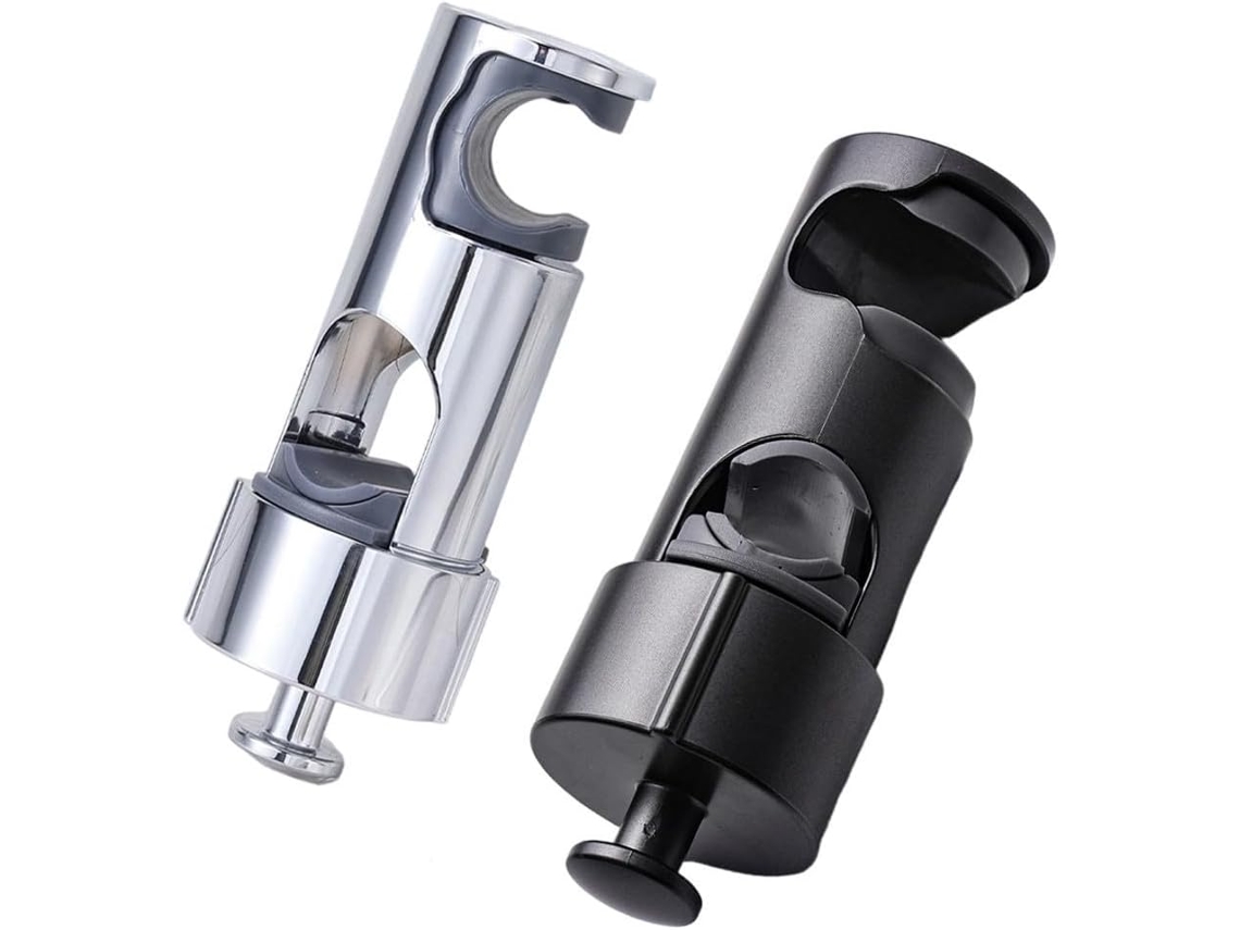 Conjunto De 2 Suportes Ajustáveis Para Chuveiro, Compatíveis Com Hastes De 16a 27mm, Com Giro De 120 Graus, Base