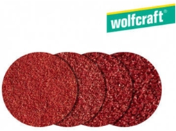 Pack 8 lixas com haste roscada 5608000 - Wolfcraft