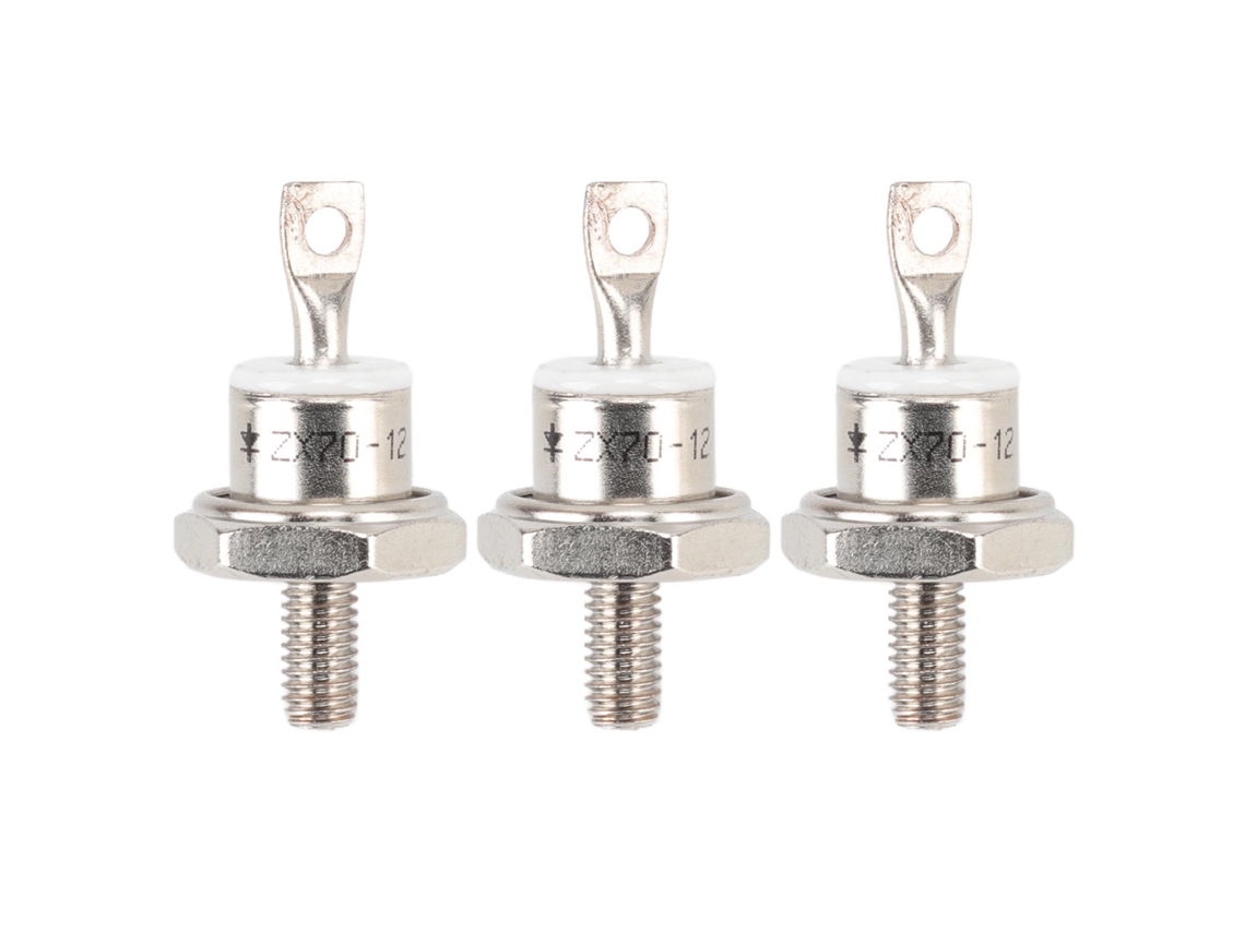 3pcs Diodo Retificador Zx70 12 70a para Gerador Diesel | S/MARCA