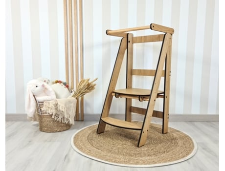 Torre de Aprendizagem Montessori “Clássica Madeira Compacta” DANNYFUNNY