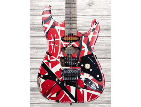 Evh Striped Frankie Red/White/Black
