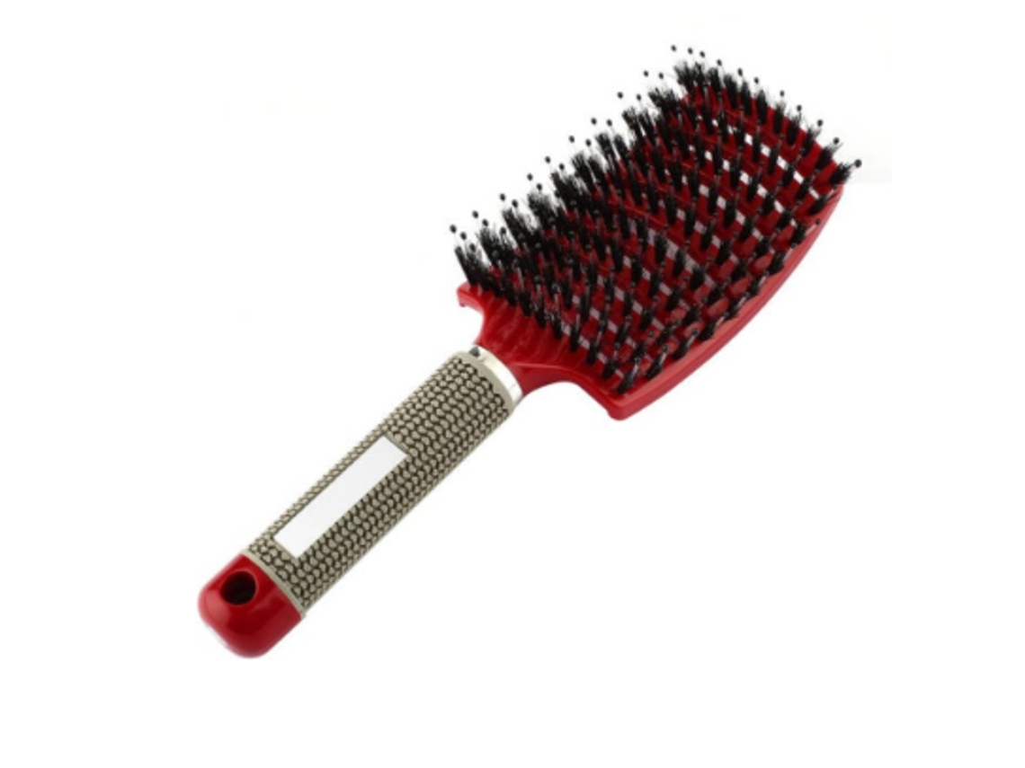 Escova para O Cabelo YIZHOOD Epc003 Vermelho