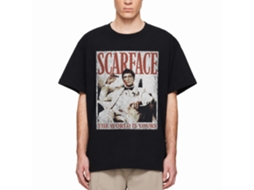 Rockinstone Scarface Movie More Da World Black Adult T-shirt Size:m