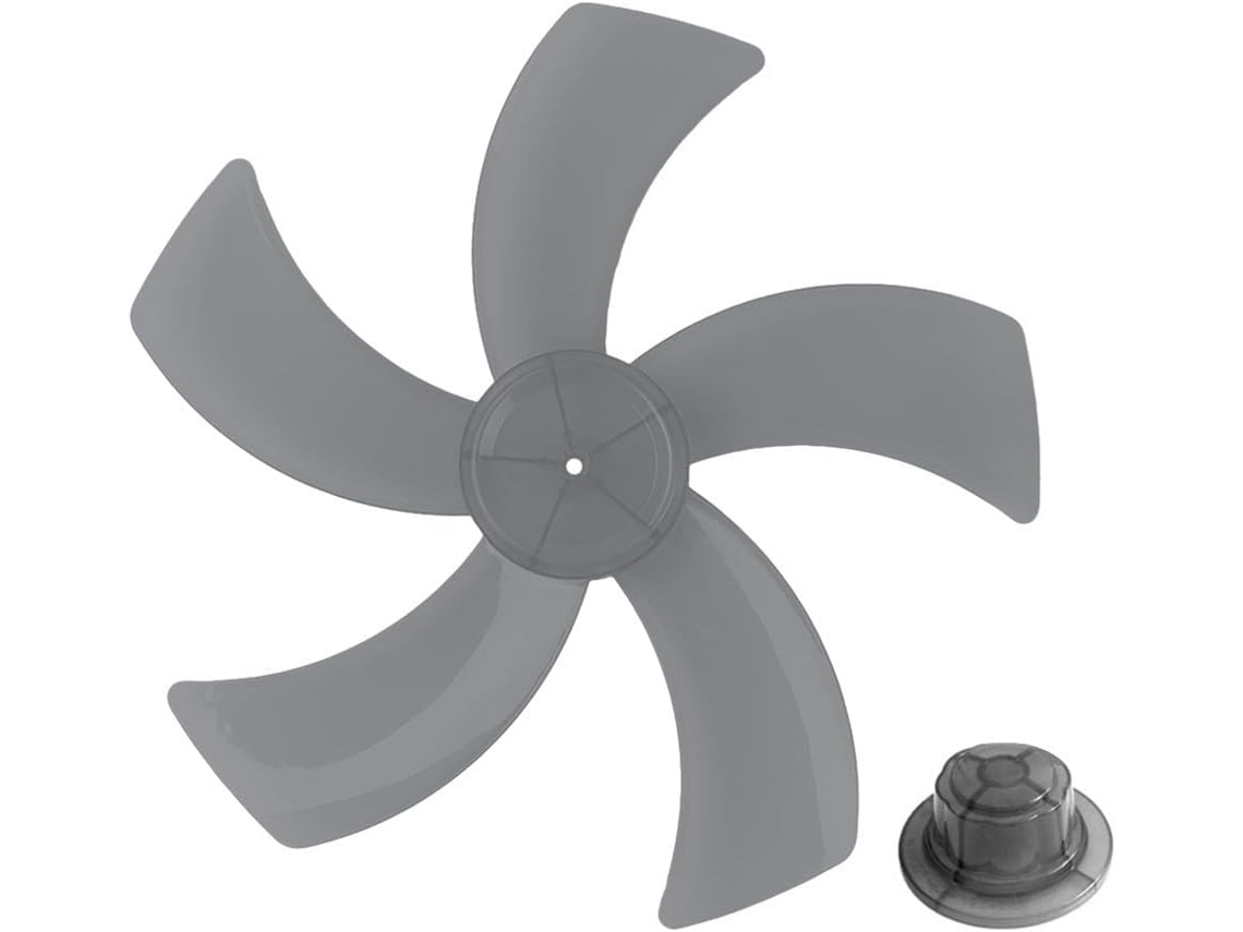 Ventilador Doméstico De Plástico Com Cinco Pás De 45,7 Cm