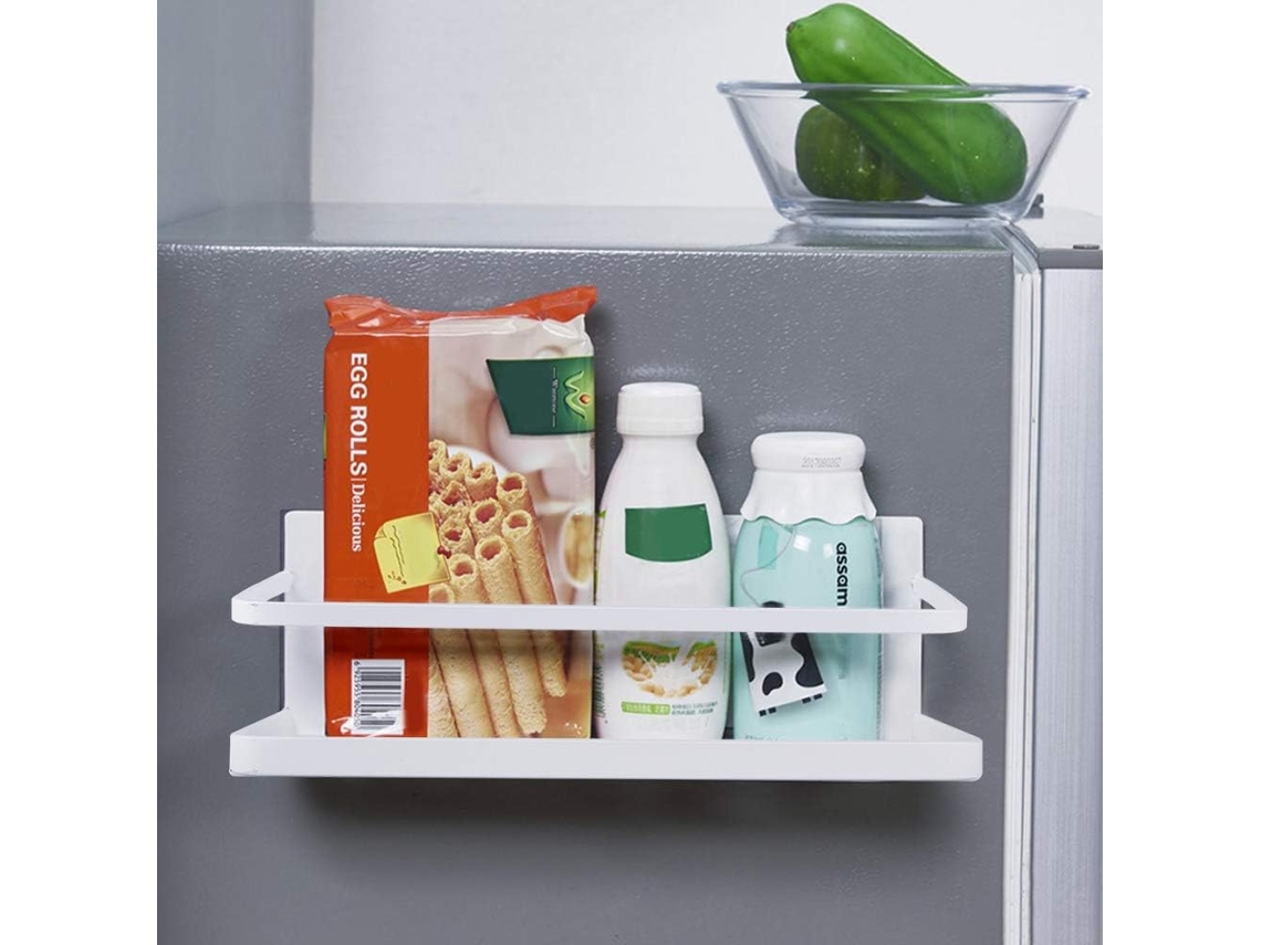 Oizen Prateleira Lateral Magnética para Geladeira Temperos Ideal e Superfícies Metálicas UISAVE
