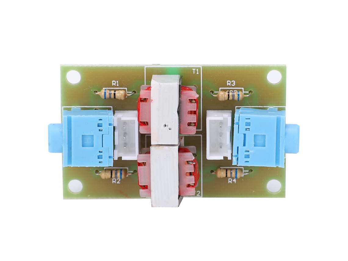 Módulo Isolador Áudio Estéreo Xh-m372 Anti-interferência Ruído Placa Isolante Sinal Terra Comum