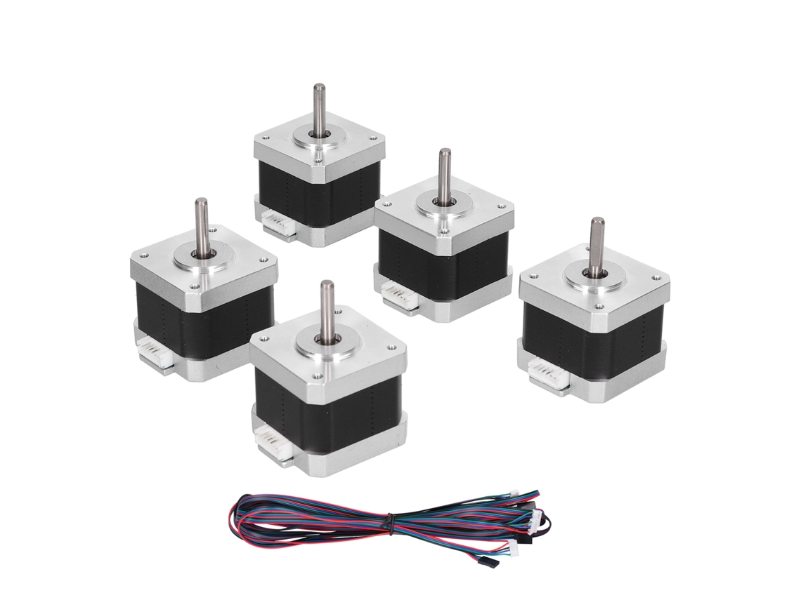 Motor Paso A Paso 42 Para Impresora 3d Mini 5 Piezas Alta Precisión Bajo Ruido