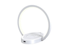 Luz de Cabeceira Música com Carregador Sem Fio, Suporte para Telefone, Carregamento Fio Regulável GOKOCO