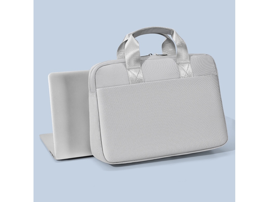 Bolsa Para Portátil Lurelia, Compatível Com Portáteis/tablets Até 15,6", Cinza, Poliéster