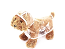 2026 impermeável para Cães com Capuz Transparente Abrigo de Chuva para Cães Pequenos a X large e Filhotes 2pcs
