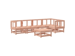 Garden Lounge Set, Garden Lounge Sets Vidaxl Marrom Madeira De Douglas (n/a)