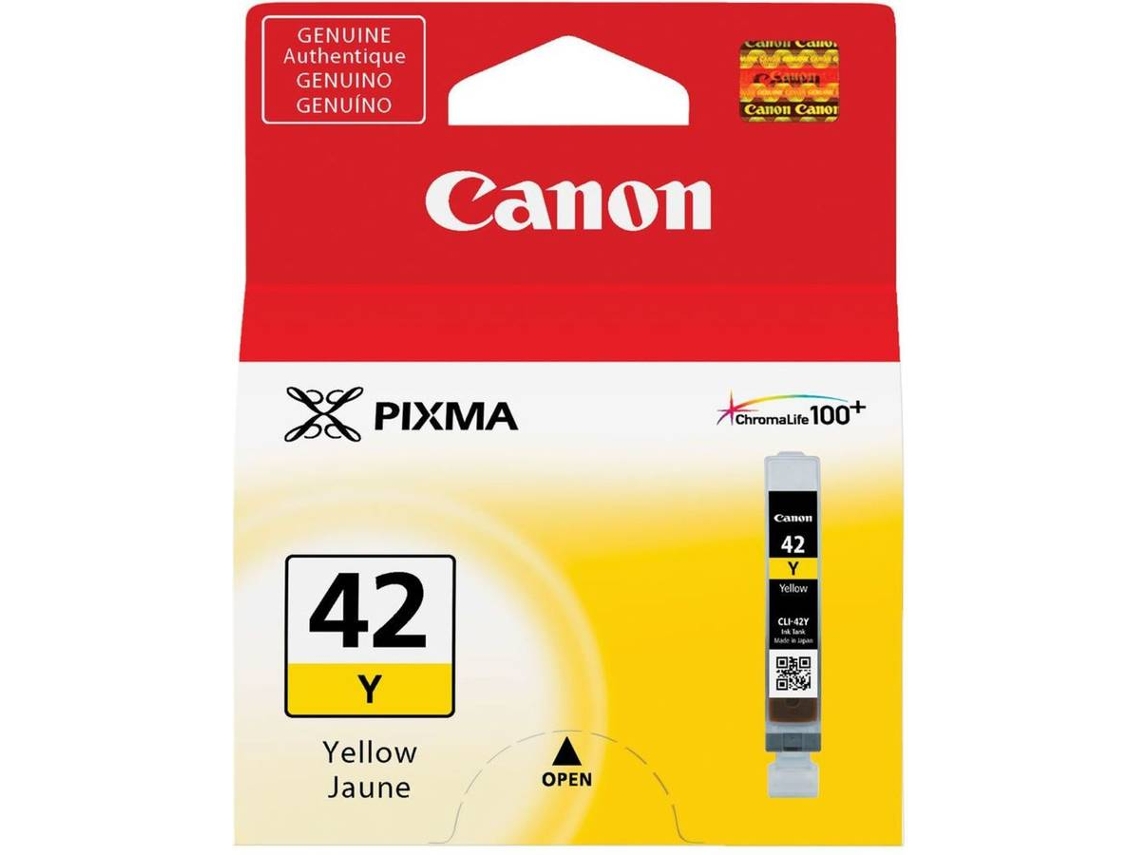 Tinteiro CANON CLI-42 Amarelo (6387B001)