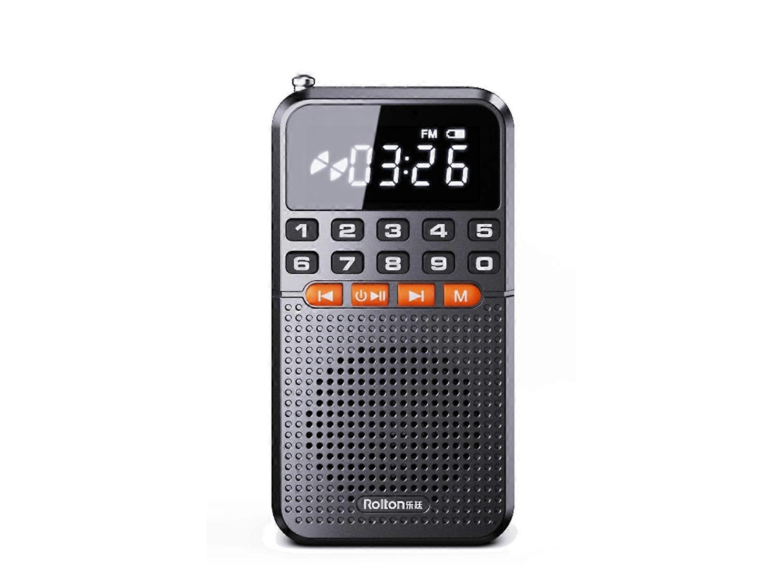 Mini Rádio Fm Portátil Com Antena Dupla E Receptor De Bolso Olysi Shop