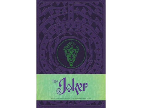Livro The Joker Hardcover Ruled Journal de Matthew K. Manning
