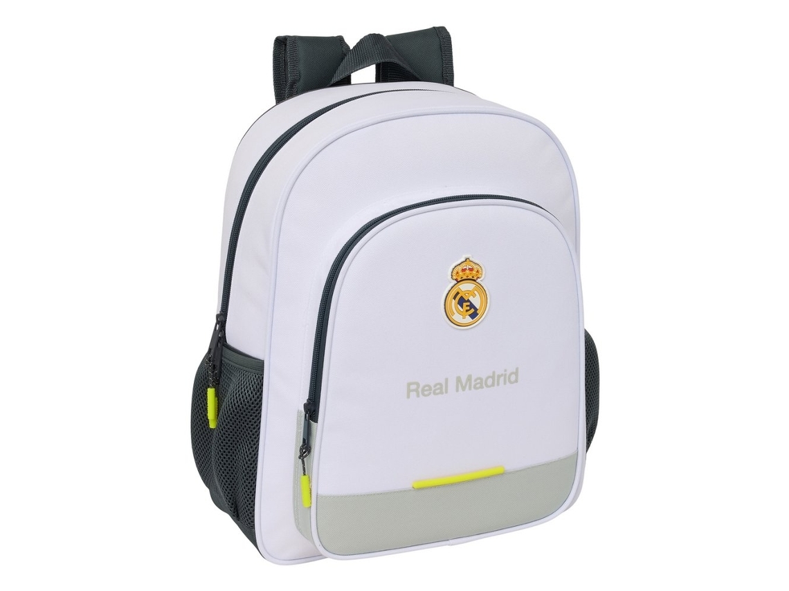 Mochila Junior SAFTA Real Madrid Equip. 25/26 (Outlet Caixa Aberta - 38 x 32 x 12 cm)