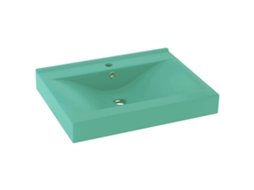 Luxury Basin, Luxury Basins Vidaxl Verde Cerâmica (n/a)