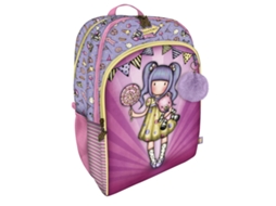Mochila Escolar GORJUSS First Prize Lilás 34.5 x 43.5 x 22 cm