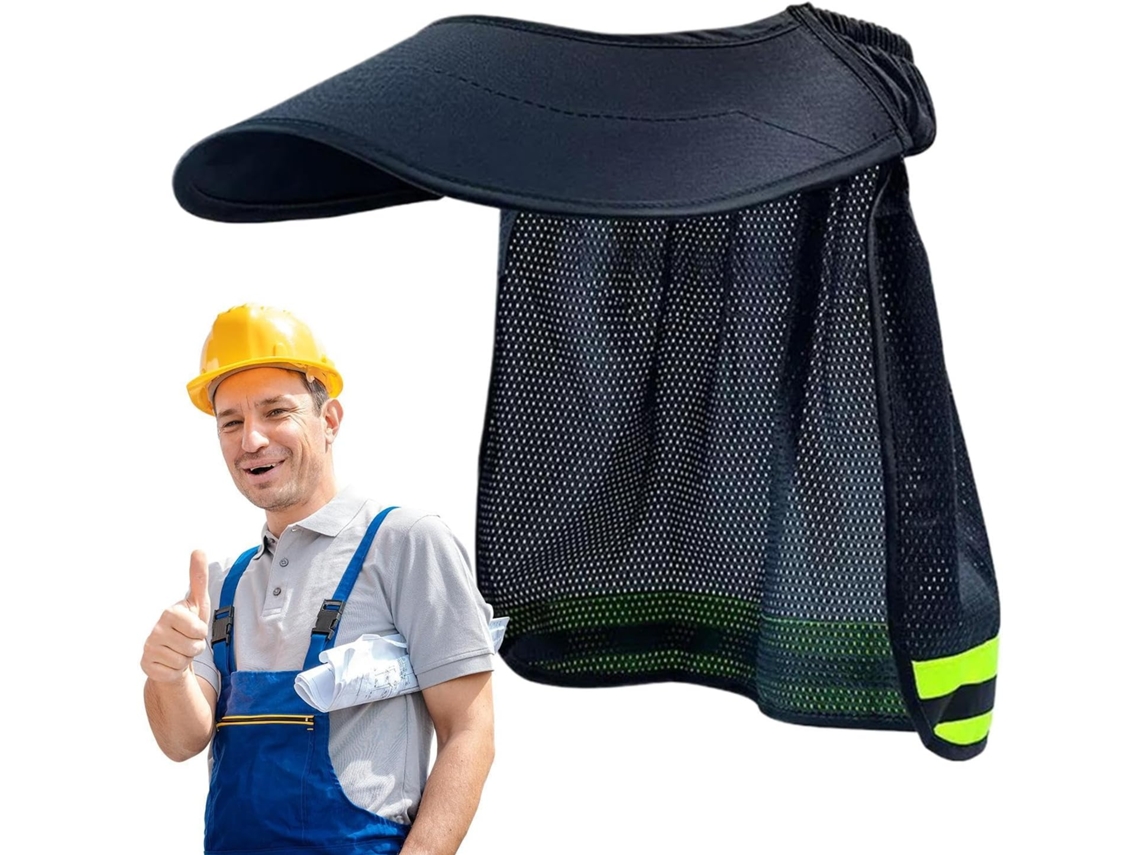 Viseira Solar, Acessório Para Capacete De Construção, Faixa Refletora, Jardim