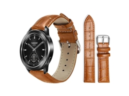 Pulseira De Couro Com Fivela De Pino E Textura De Bambu Xdfind