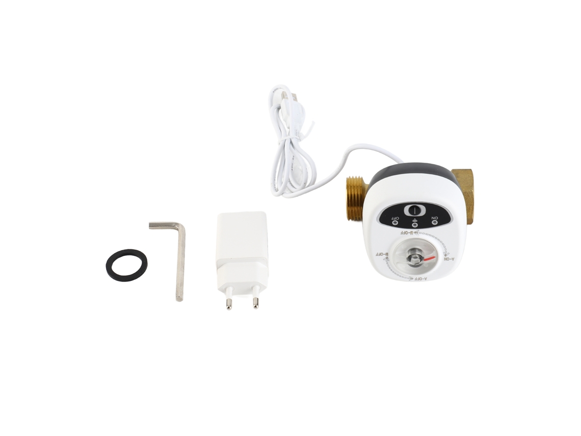 Válvula de Água WiFi IP65 com Controle por App e Voz