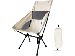 Bolsa AQUAFORGE, organizadora, para cadeira de camping, dobrável, ultraleve, branca