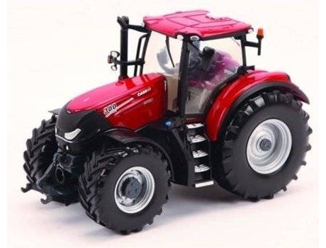 Carro Telecomandado 1:32  Trator Case Optum 300 CVX (Vermelho)