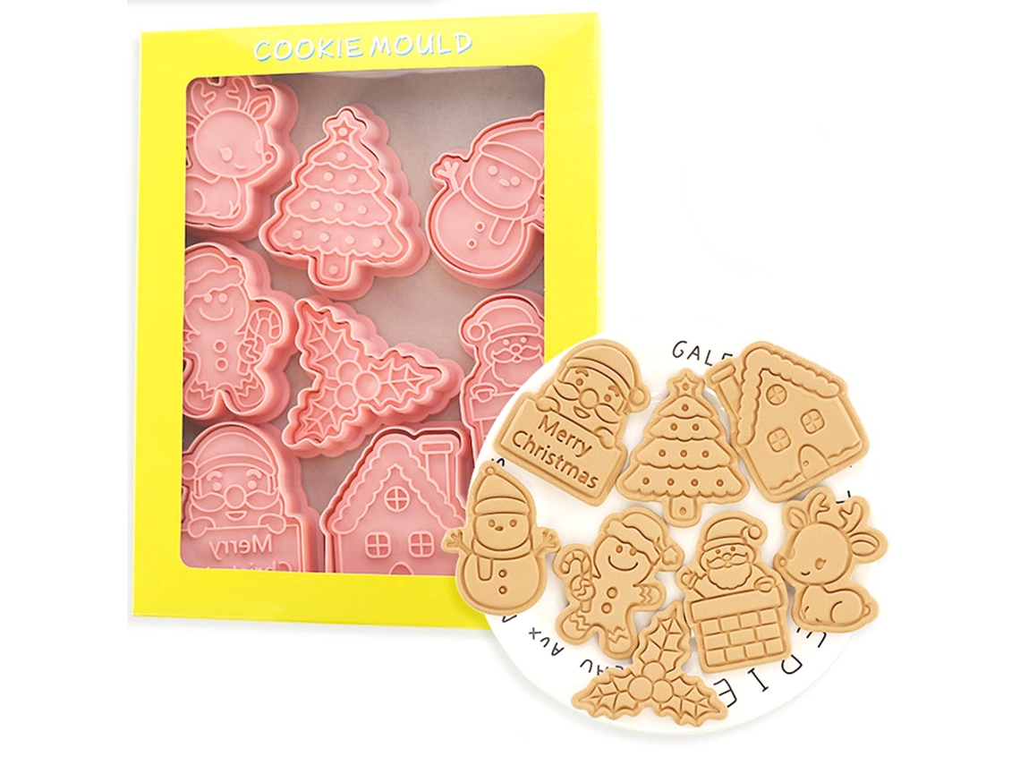 Moldes 3d Estéreo De Biscoito Para Confeitaria Diy Caseira