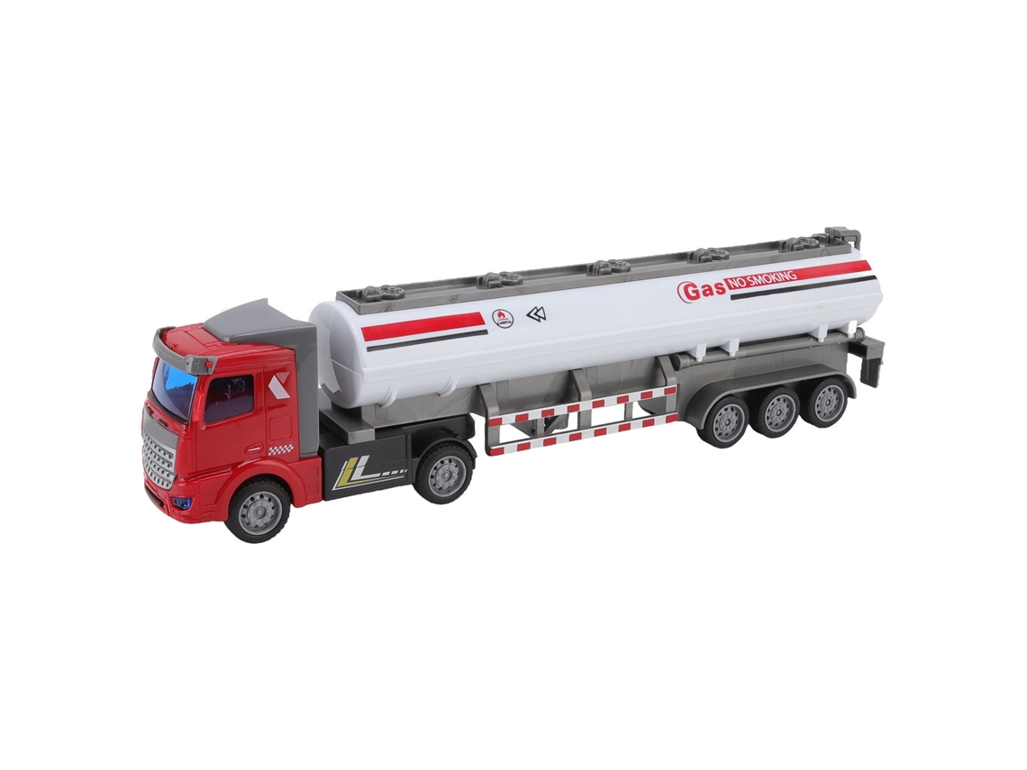 Primerox modelo de Caminhão de Tração Retrátil 1/48 Semi Reboque Brinquedo Educativo Veículo de Construção Abs