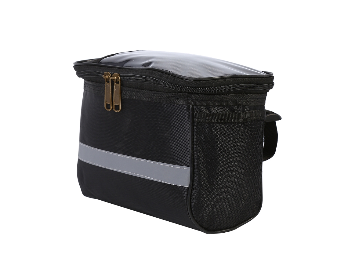 Bolsa para Celular na Moldura Dianteira de Bicicleta Impermeável