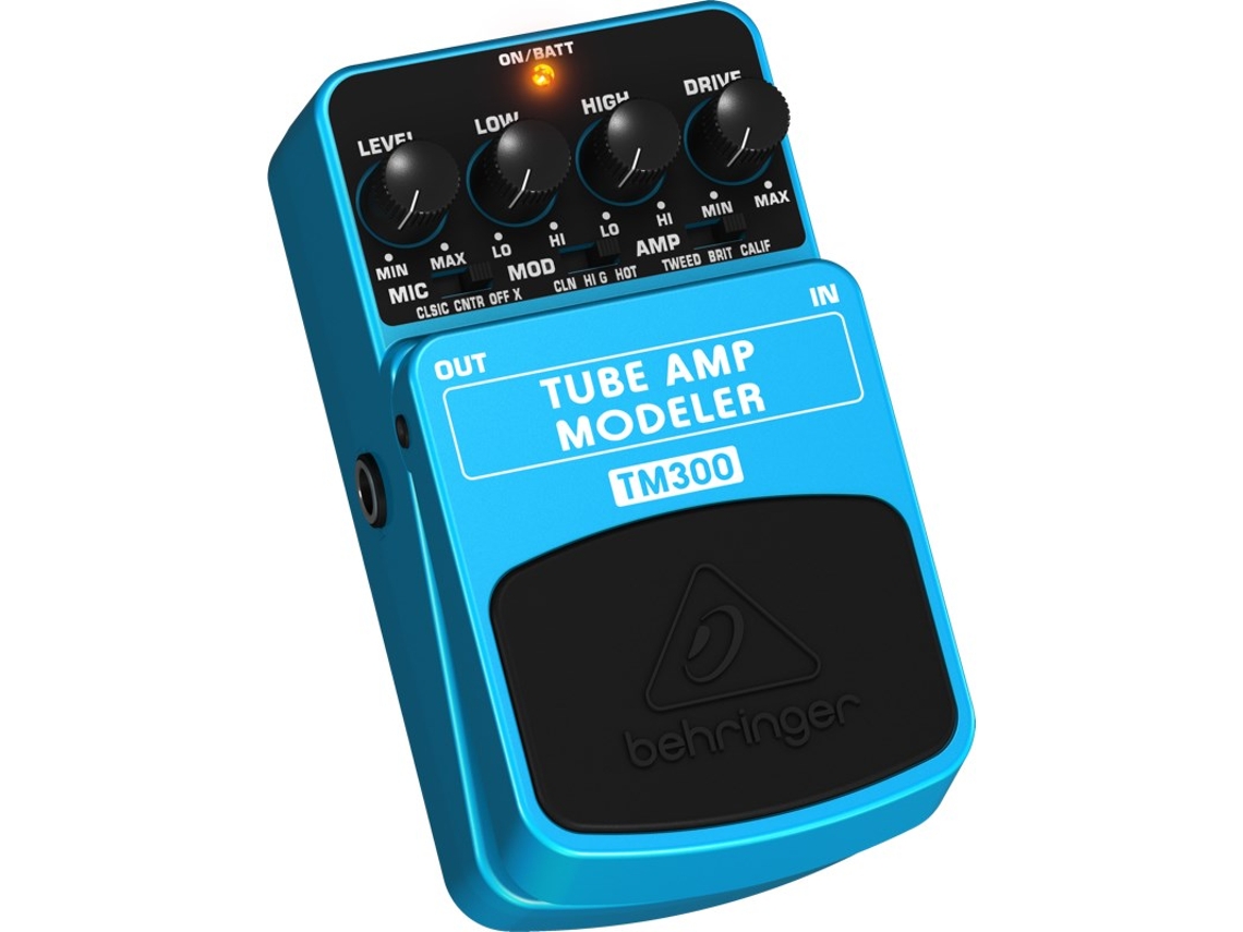 Pedal de efeitos Tm300 Preto, Azul Behringer