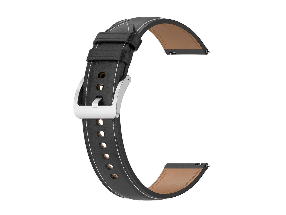 Pulseira Universal De Couro De 20 Mm Para Relógio