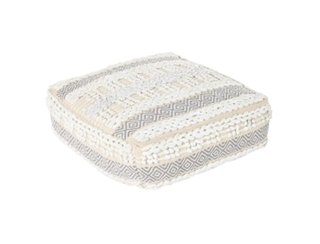 Almofada Dkd Home Decor de Solo Cinzento Poliéste.