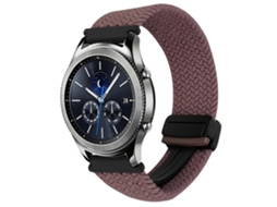 Pulseira De Relógio Trançada Com Fecho Magnético De 22 Mm