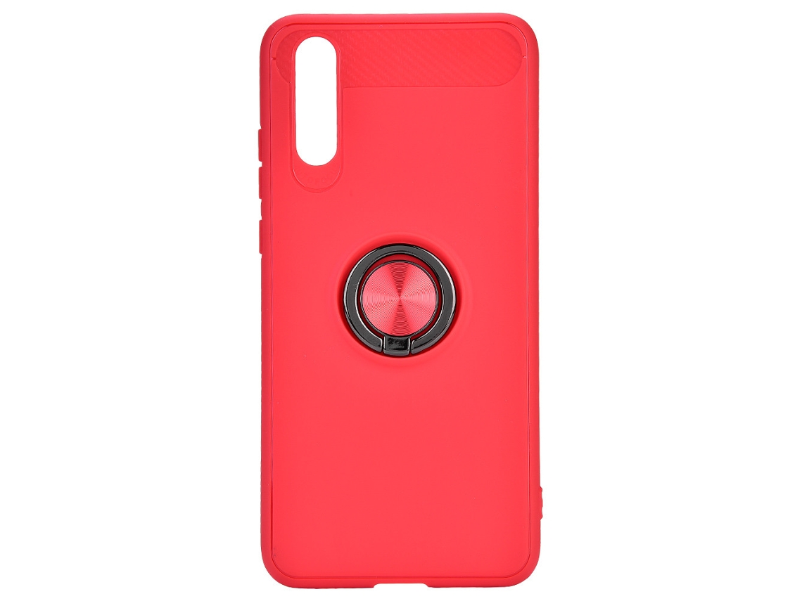 Capa de Silicone para Huawei P20 EOOCOO (vermelha, confortável)