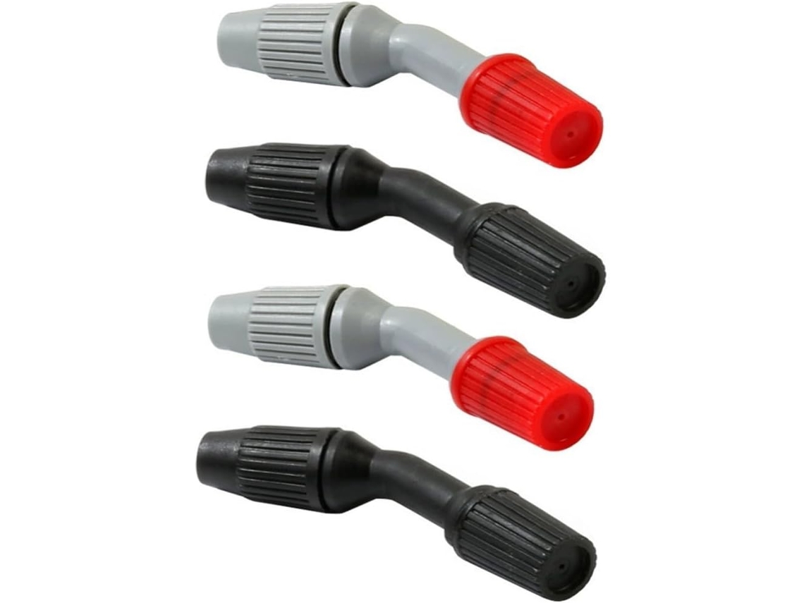 Conjunto De 4 Bicos Pulverizadores Para Regadores E Pressão, Pontas