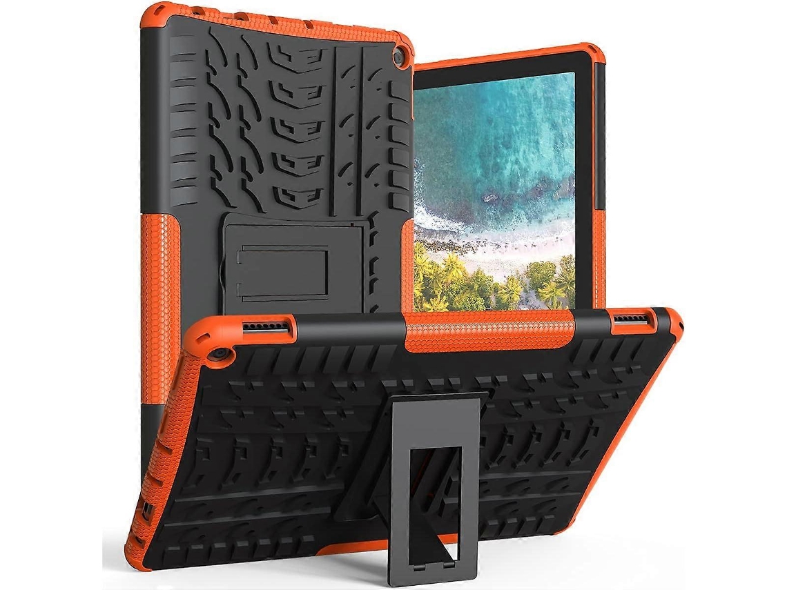 Compatível Com A Capa Para Tablet Fire Hd 10 , Resistente Impactos E Quedas, Suporte Integrado. Tuotuo (2021)