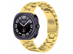 Bracelete Aço Inoxidável Dourado para Samsung Galaxy Watch 8 / Watch 8 Classic XIAOMOYU