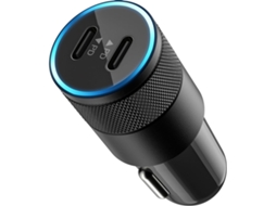 Carregador Carro Usb c Dual Pd30w, 2 Portas ZYBLSSBB